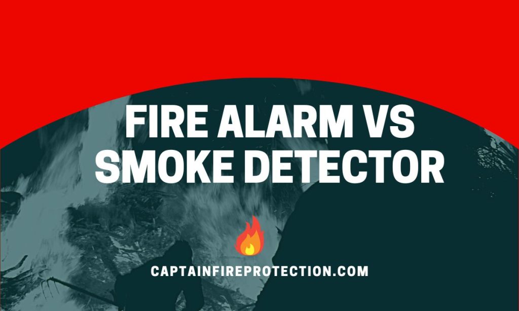 fire alarm vs smoke detector